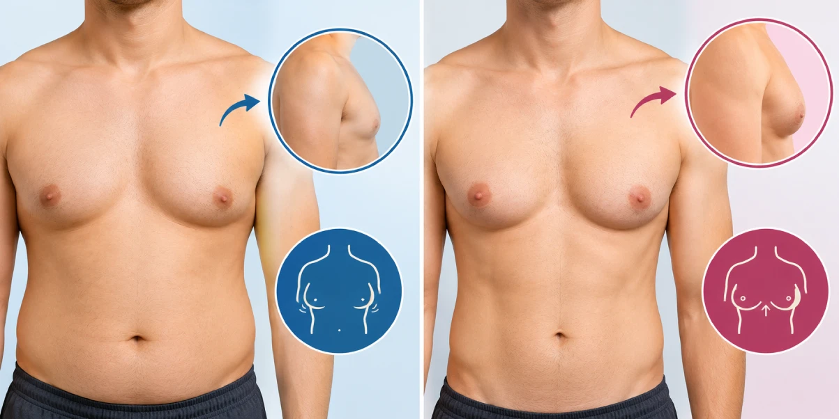 Chest fat vs Gynecomastia - How do you know which one you have?
