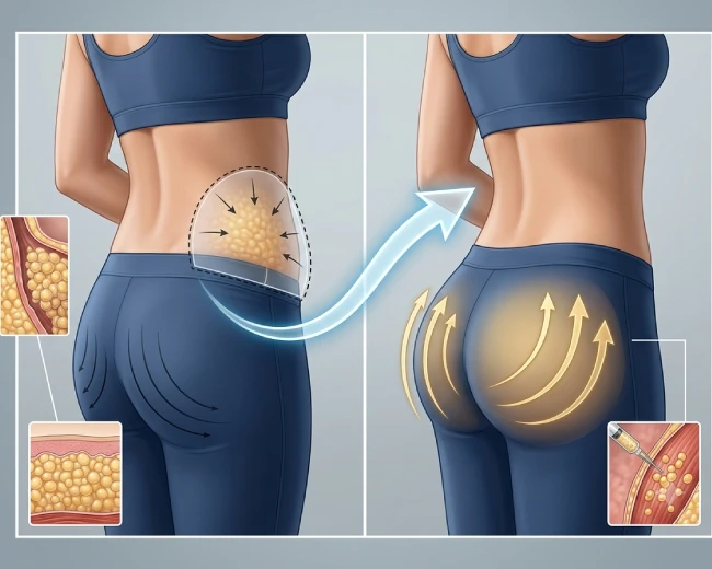 Areas Involved in Brazilian Butt Lift